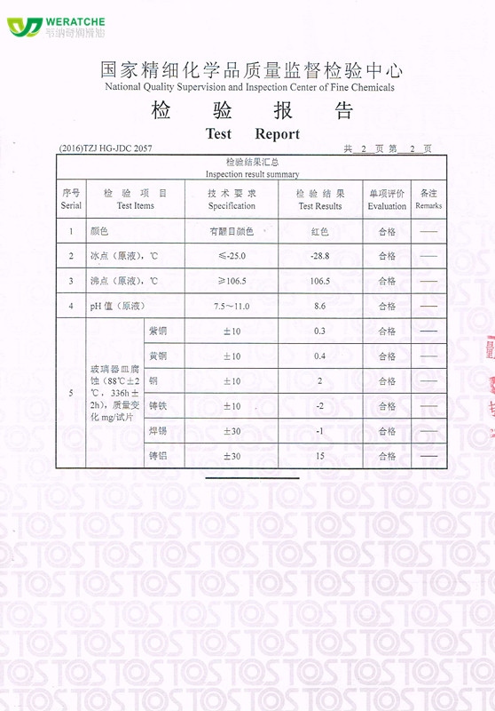 九游（中国）娱乐润滑油防冻液检测合格